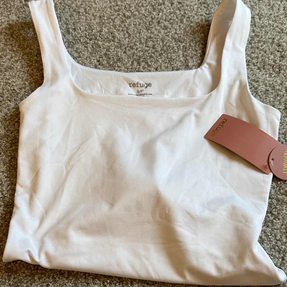 Refuge Women's Classic White Camisole